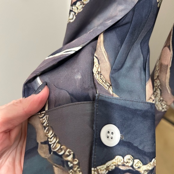 Geode-design button down top - Picture 6 of 7